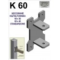 Mocowanie / uchwyt przęsła K60 - standard