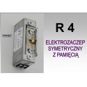 Elektrozaczep / Elektrozamek do furtki symetryczny R4 z pamięcią